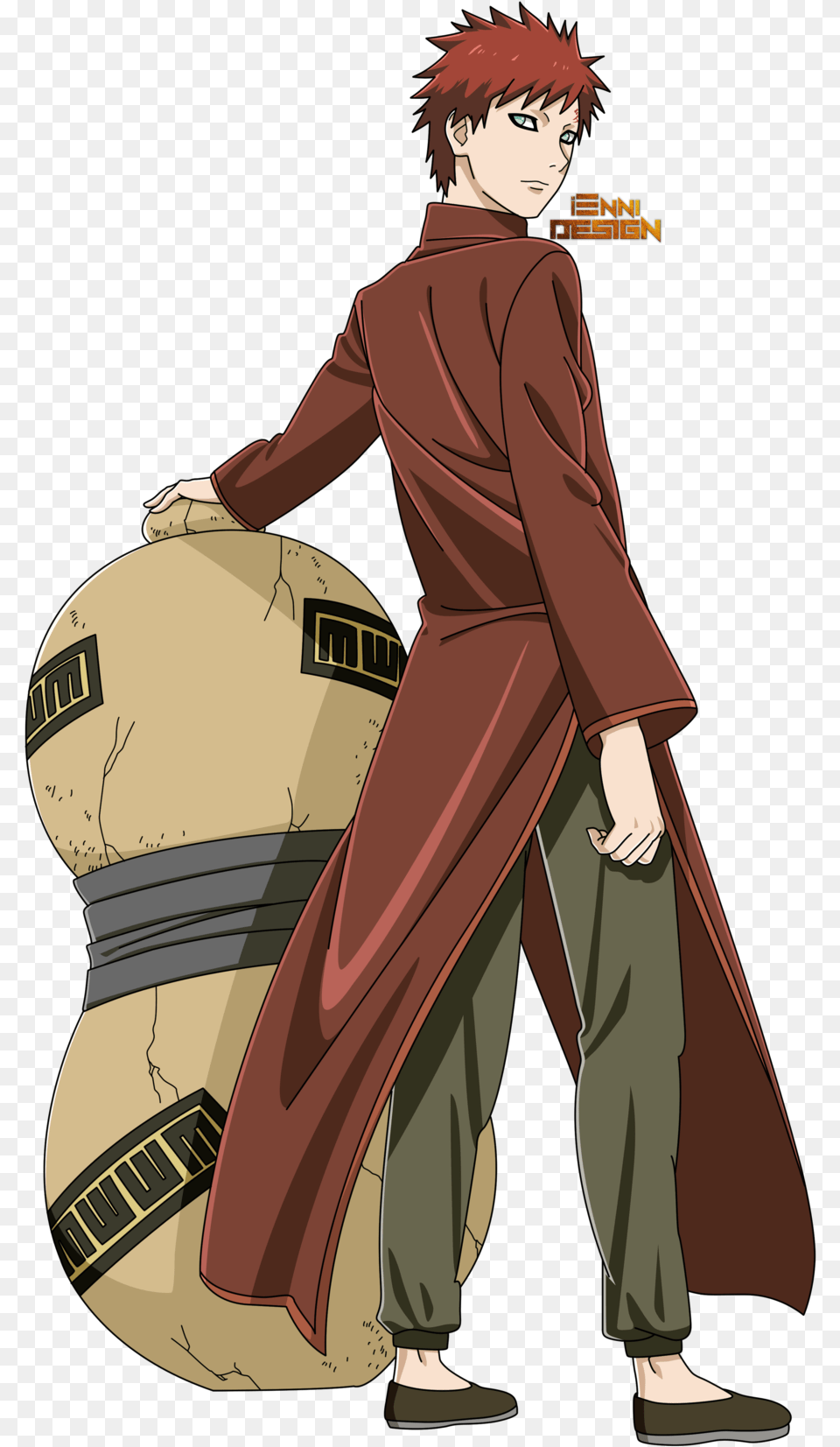 Gaara Of The Sand By Iennidesign Naruto Sasuke Sakura Naruto Characters Costume, Publication, Book, Comics, Person Free Transparent Png