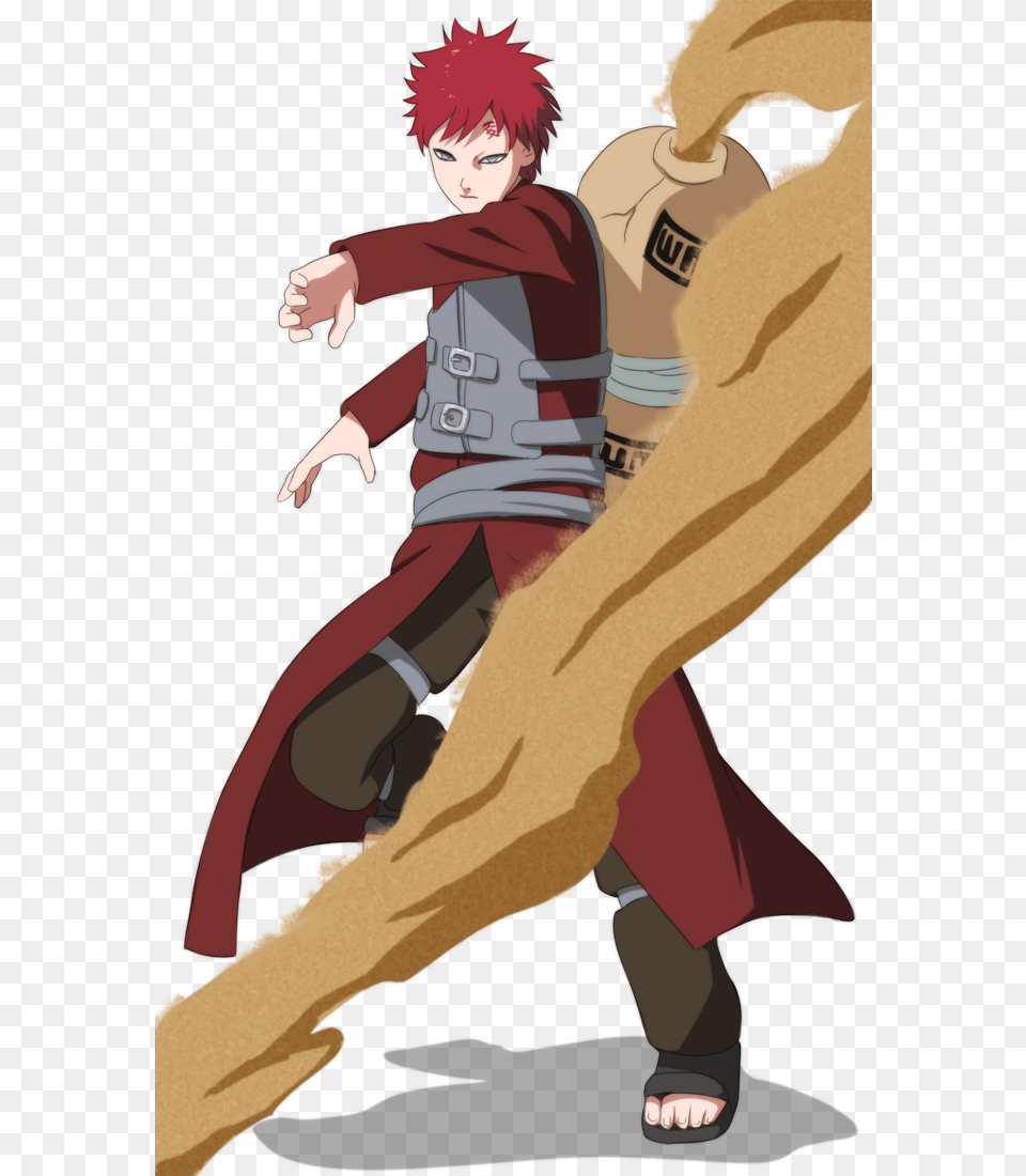 Gaara Pocket Sand No Jutsu, Book, Comics, Publication, Baby Png