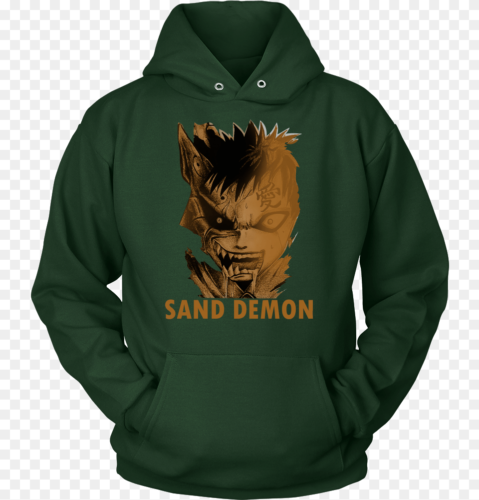 Gaara Sand Monster Unisex Hoodie Uncle Drew Dont Reach Youngblood Sweatshirt, Clothing, Knitwear, Sweater, Hood Png Image