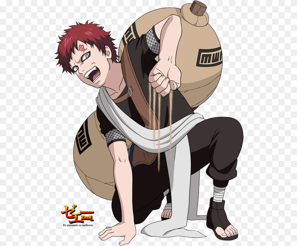 Gaara Shukaku, Book, Comics, Publication, Adult Free Png