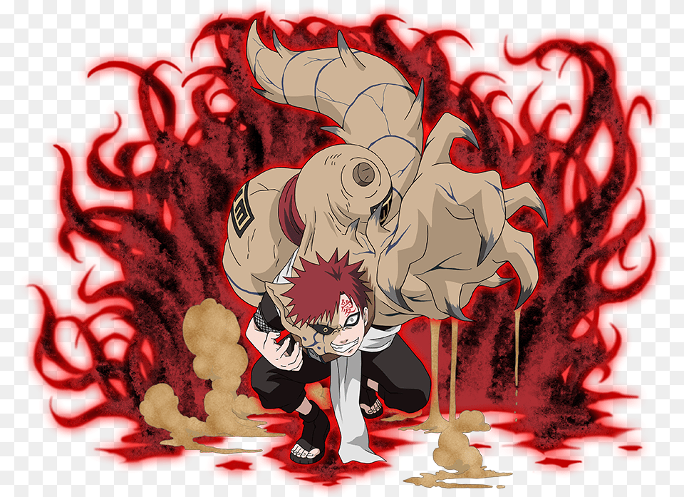 Gaara Shukaku, Book, Comics, Publication, Baby Free Png