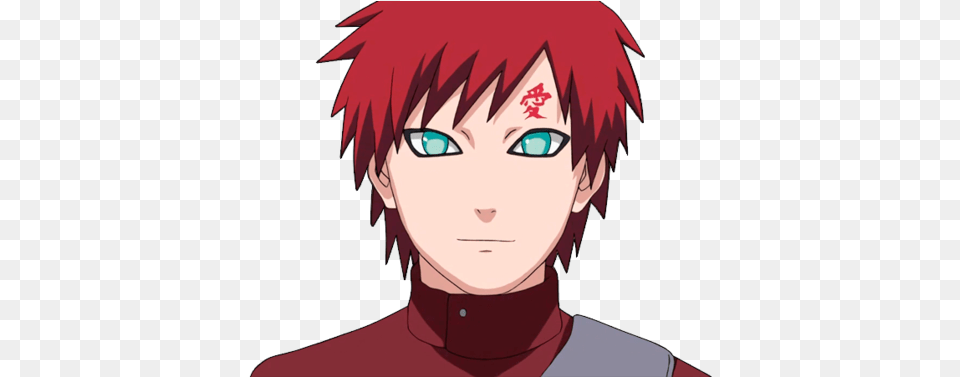 Gaara With A Mustache, Adult, Person, Female, Anime Free Png Download