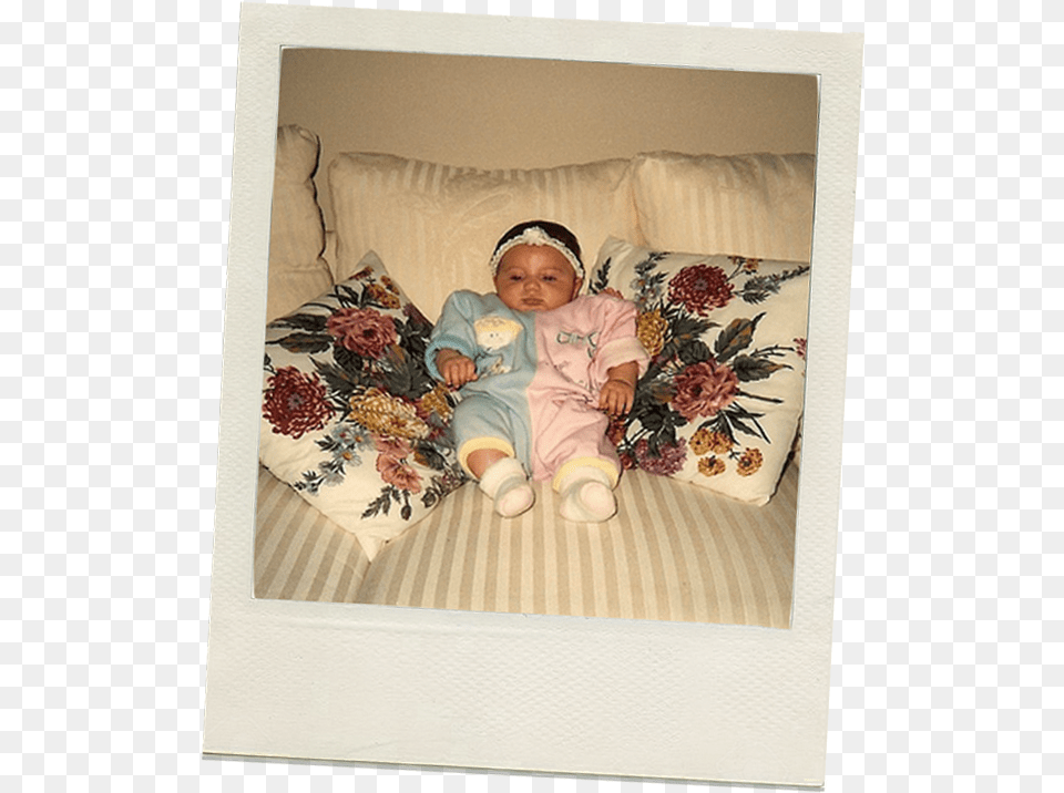 Gabby Baby Polaroid Picture Frame, Portrait, Photography, Person, Home Decor Png