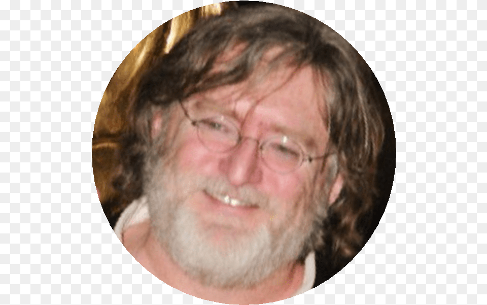 Gabe Newell Hair Design, Portrait, Photography, Person, Man Free Png