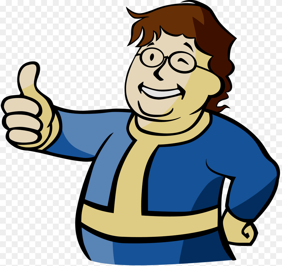 Gabe Vault Boy, Body Part, Finger, Hand, Person Free Png Download