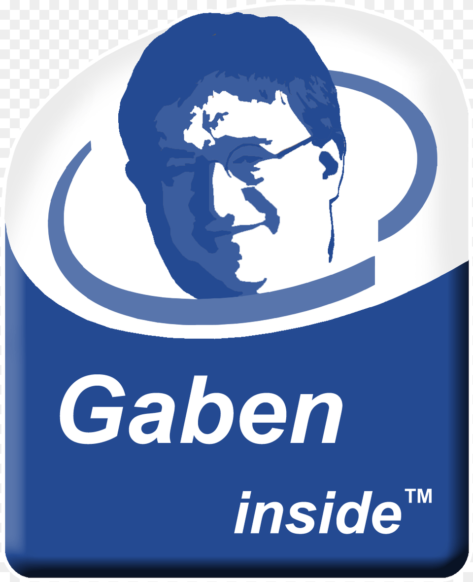 Gaben Inside Sticker, Advertisement, Face, Head, Person Free Transparent Png