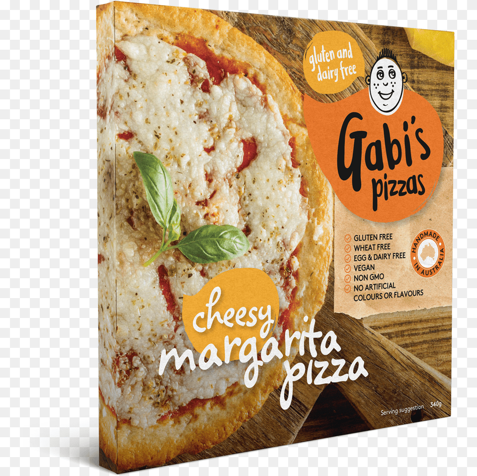 Gabis Pizzabox Margarita Panettone, Advertisement, Poster, Food, Pizza Free Png Download