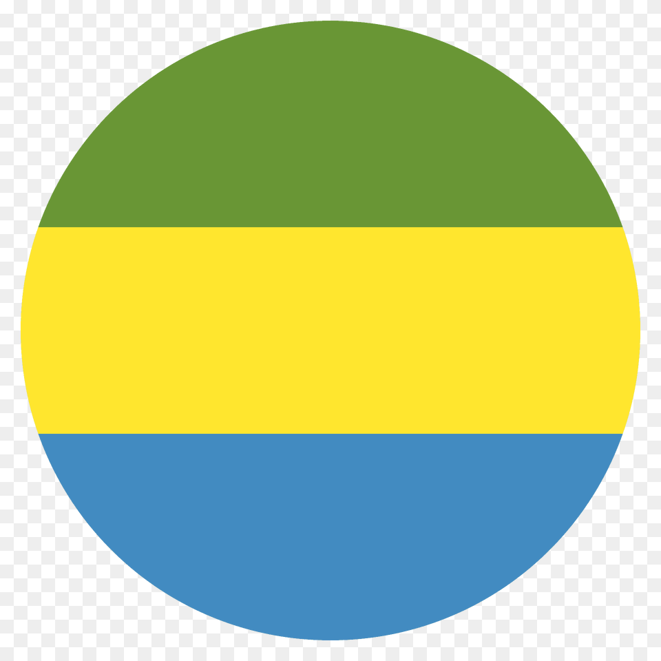Gabon Flag Emoji Clipart, Sphere, Astronomy, Moon, Nature Png Image