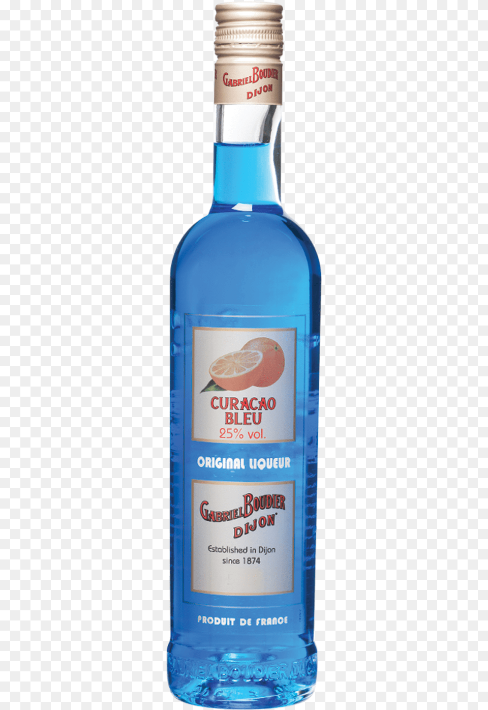 Gabriel Boudier Bartender Curacao Bleu Liqueur Liqueur, Produce, Plant, Grapefruit, Fruit Free Png