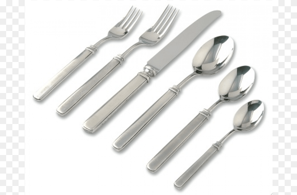Gabriella 5 Piece Place Setting Gabriella 6 Piece Place Setting By Match Pewter, Cutlery, Fork, Spoon Free Png