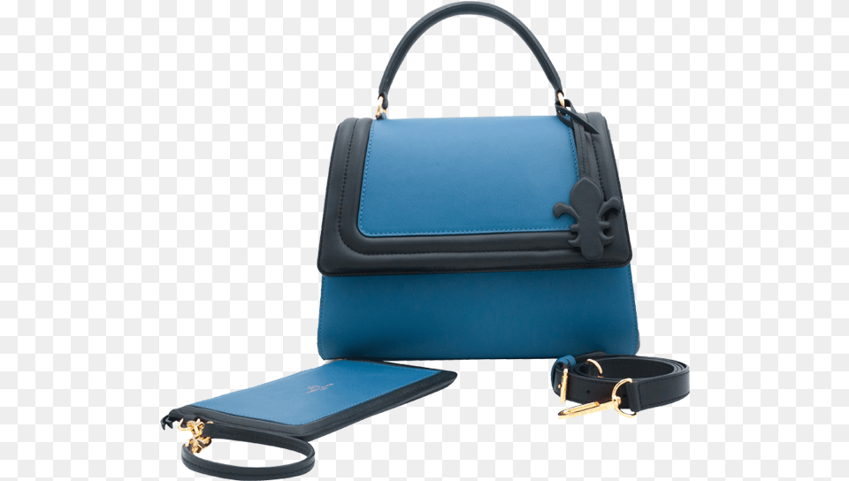 Gaby Mm Cuir Boetie Bleu Electrique Messenger Bag, Accessories, Handbag, Purse Png