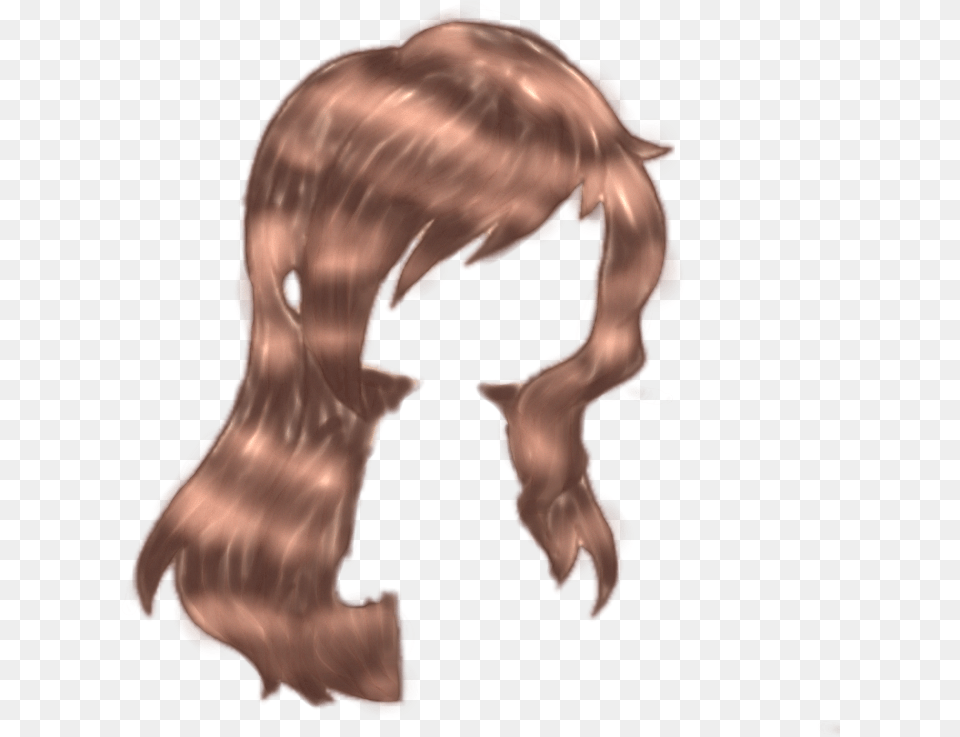 Gachahair Gacha Gachalife Hair Gachaedit Eo Gacha Picsart Gacha Life Hair, Bronze, Animal, Dinosaur, Reptile Free Png