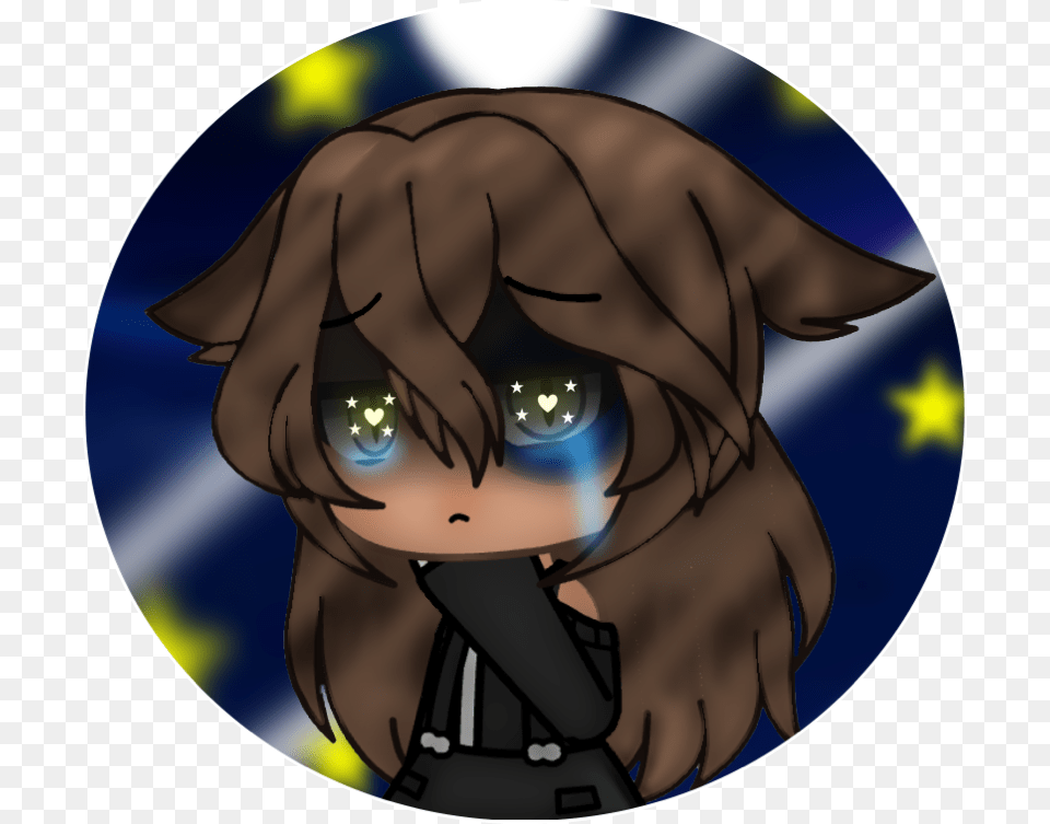 Gachalife Gachaedit Brokenhearted Nightedit Freetoedit Cartoon, Book, Comics, Publication, Photography Free Png