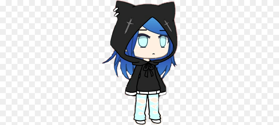 Gachalife Stik Diy If U Want To Cartoon, Book, Comics, Publication, Baby Png Image