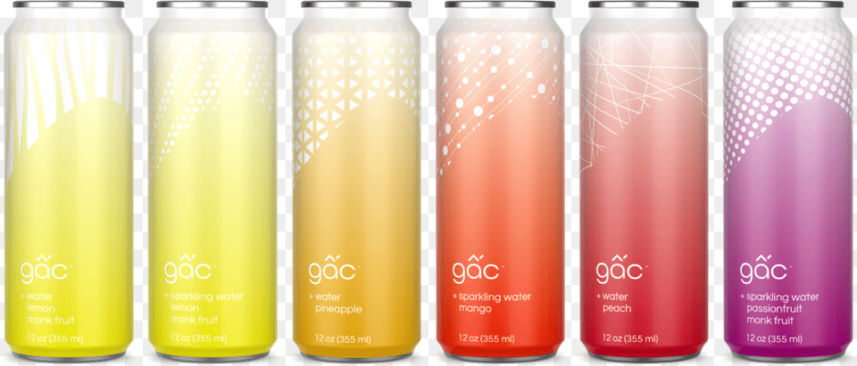 Gaclife The First Gac Superfruit Infused Beverage Water Bottle, Can, Tin, Soda Png Image