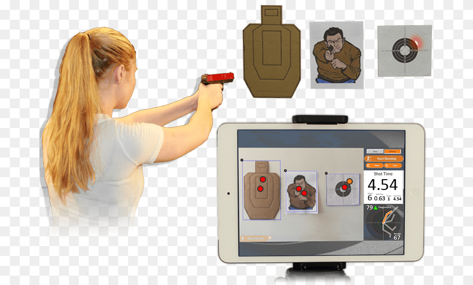 Gadget, Weapon, Firearm, Adult, Person Png