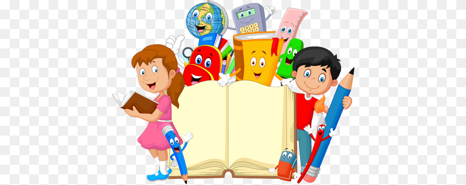 Gafetes Para Material Educativo Material Escolar Cool School Supplies A Fun Coloring Book, Person, Publication, Reading, Baby Free Png