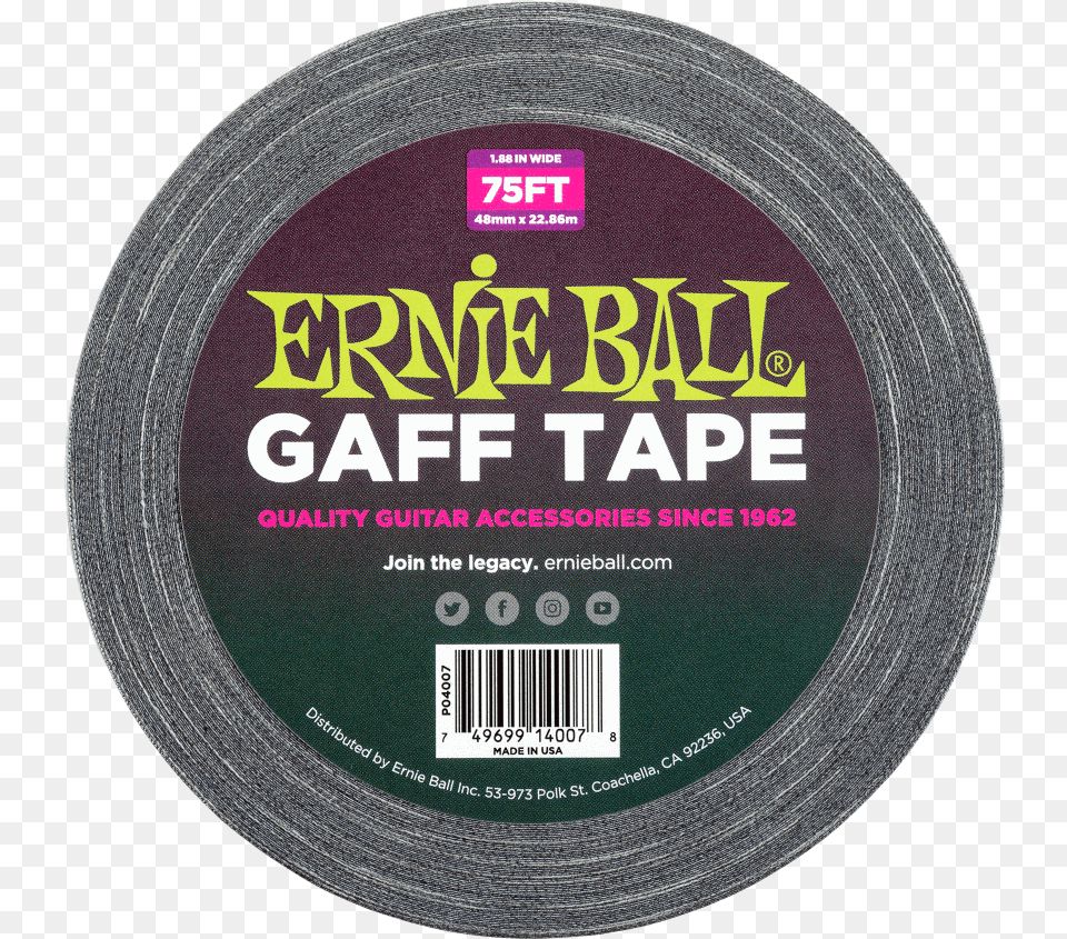 Gaff Tape Ernie Ball Free Png