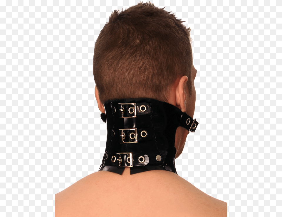 Gag Collar Neck Brace, Person, Head, Face, Body Part Free Png Download