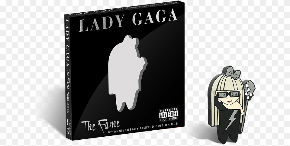 Gagapedia Lady Gaga The Fame Usb, Book, Publication, Comics Free Transparent Png