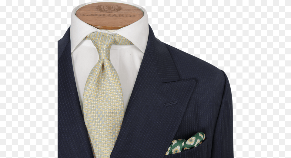 Gagliardi Pinstripe Suit Navy, Accessories, Shirt, Necktie, Tie Free Png Download