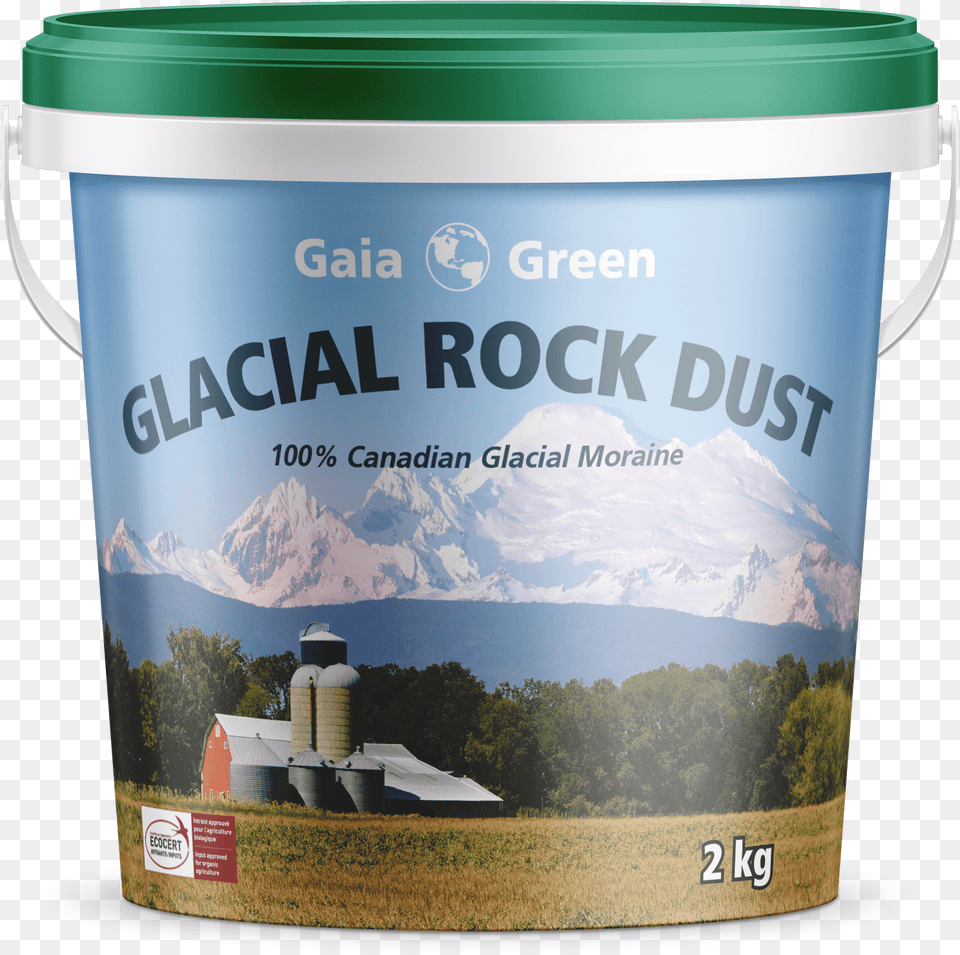 Gaia Green Glacial Rock Dust Gaia Green 4 4, Paint Container, Bucket, Cup, Disposable Cup Png Image
