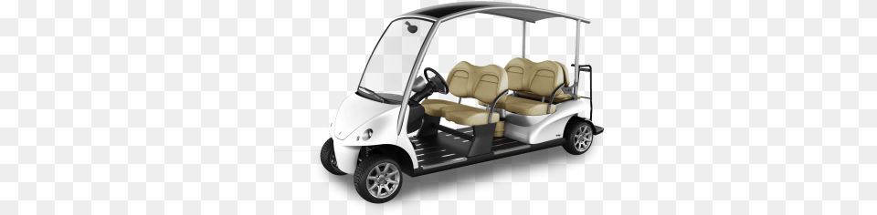 Gaira Golf Car Six Person Garia Golf Cart 4, Transportation, Vehicle, Golf Cart, Sport Free Transparent Png