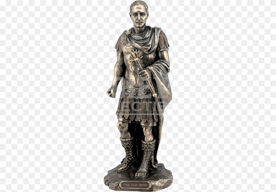 Gaius Julius Caesar Statue, Adult, Bronze, Male, Man Png