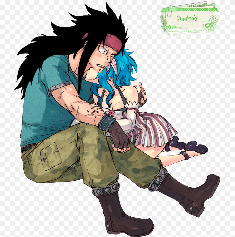 Gajeel Reby Fairy Tail, Book, Publication, Comics, Adult Png Image