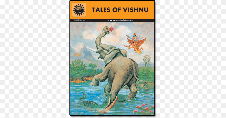 Gajendra Moksham Story In Telugu, Animal, Elephant, Mammal, Wildlife Free Png
