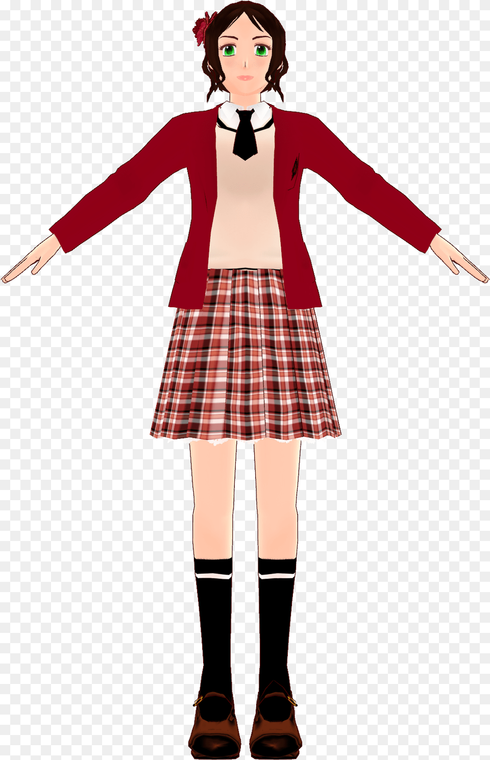 Gakuen Distribution Ended Hetalia Gakuen Uniform Mmd, Clothing, Skirt, Person, Teen Free Transparent Png