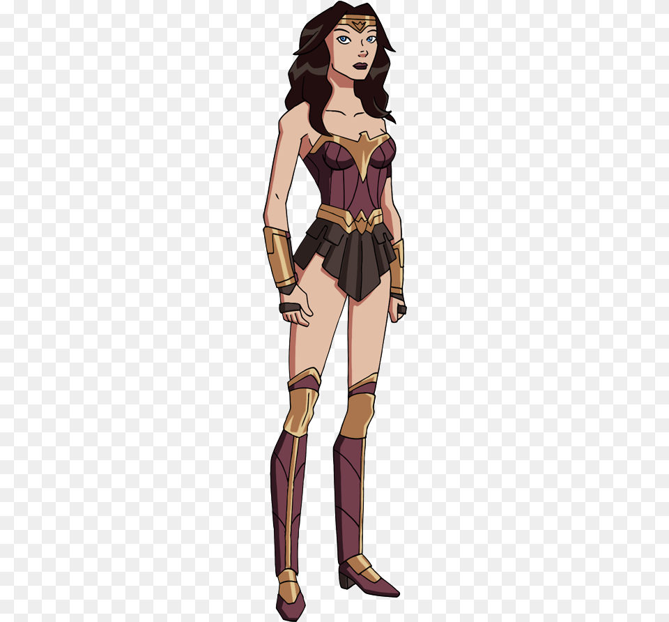 Gal Gadot S Wonder Woman By Glee Chan D7so4kw Wonder Woman Gal Gadot Animated, Publication, Book, Comics, Adult Free Png Download