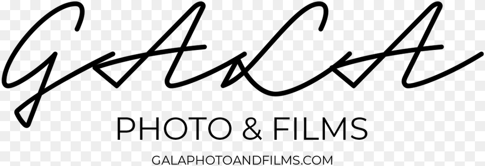 Gala Photo And Films Logo Calligraphy, Gray Free Png Download