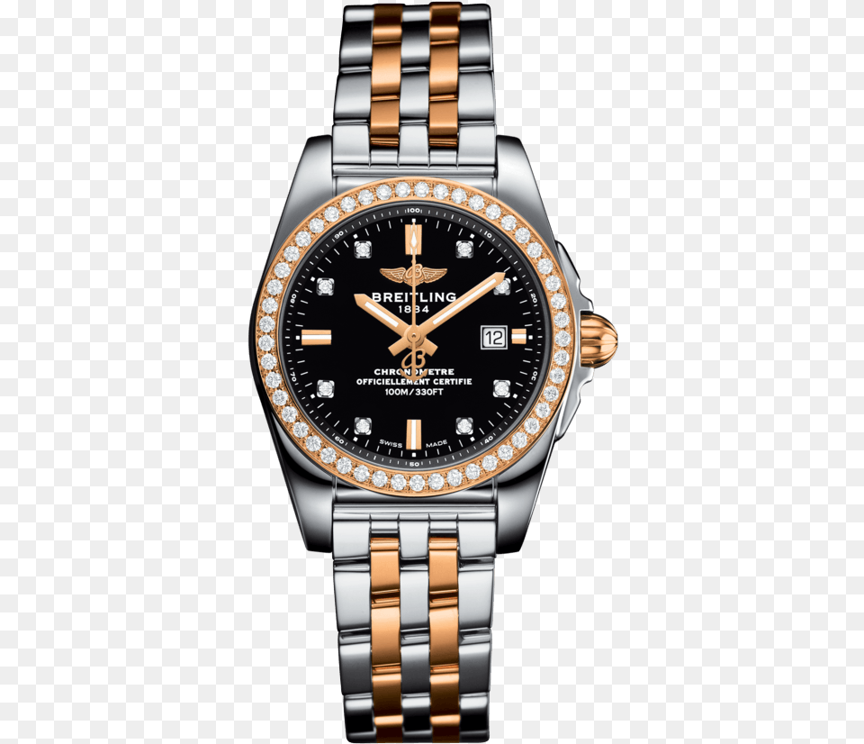 Galactic 29 Sleek Breitling Galactic 29 Sleekt, Arm, Body Part, Person, Wristwatch Free Png Download