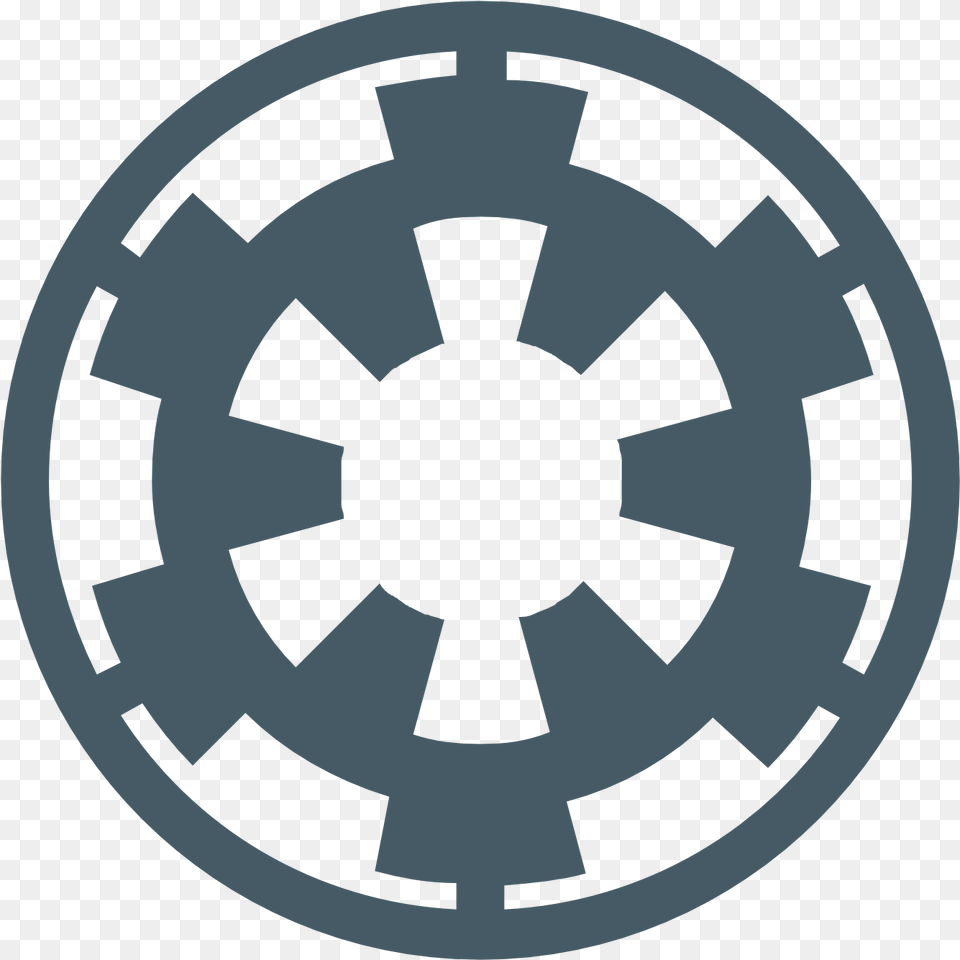 Galactic Empire Logo Star Wars Empire Symbol, Machine, Wheel, Spoke Free Png Download