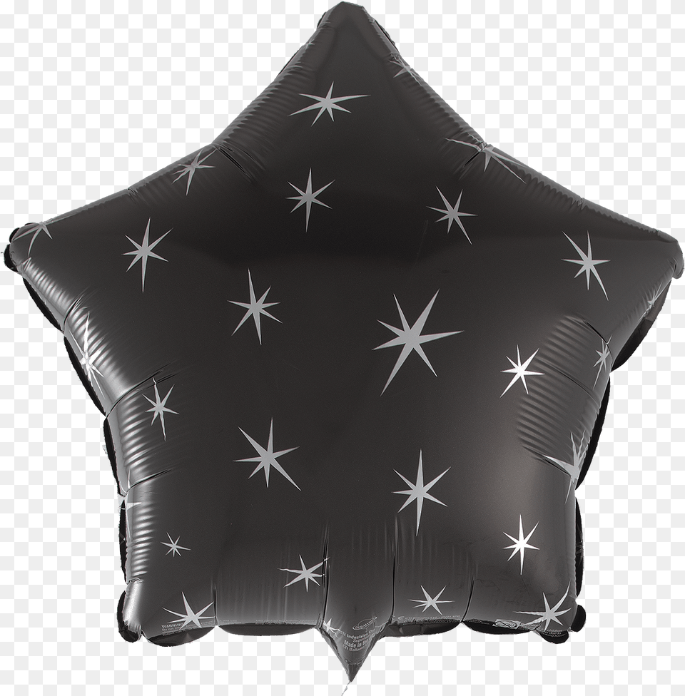 Galactic Moon U0026 Star Foil Balloon Bouquet Cushion, Flag, Home Decor, Star Symbol, Symbol Png Image