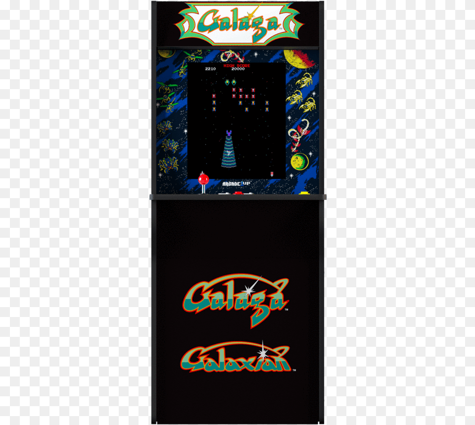Galaga Arcade Cabinetclass Lazyload Lazyload Fade Galaga Arcade Machine, Computer Hardware, Electronics, Hardware, Monitor Free Png Download