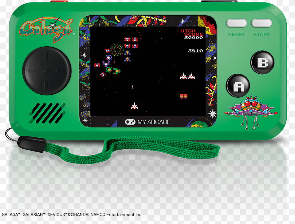 Galaga Pocket Player Ms Pacman Handheld, Electronics, Phone, Mobile Phone, Camera Free Transparent Png