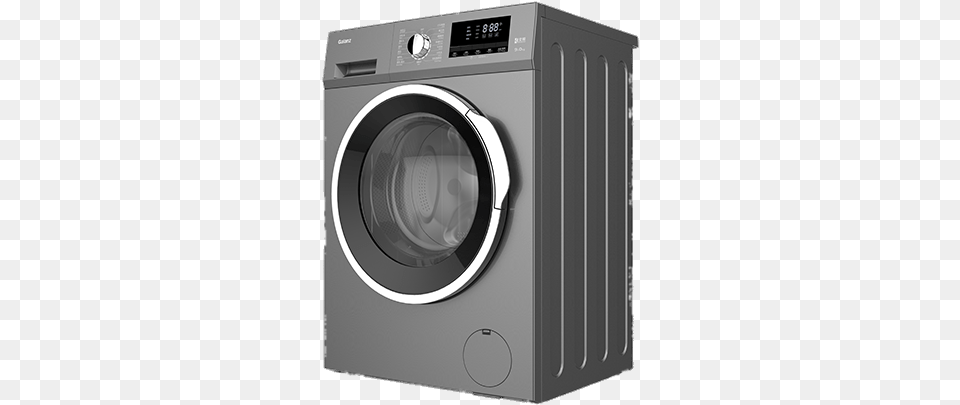 Galanz Grey Washing Machine Washing Machine, Appliance, Device, Electrical Device, Washer Free Png