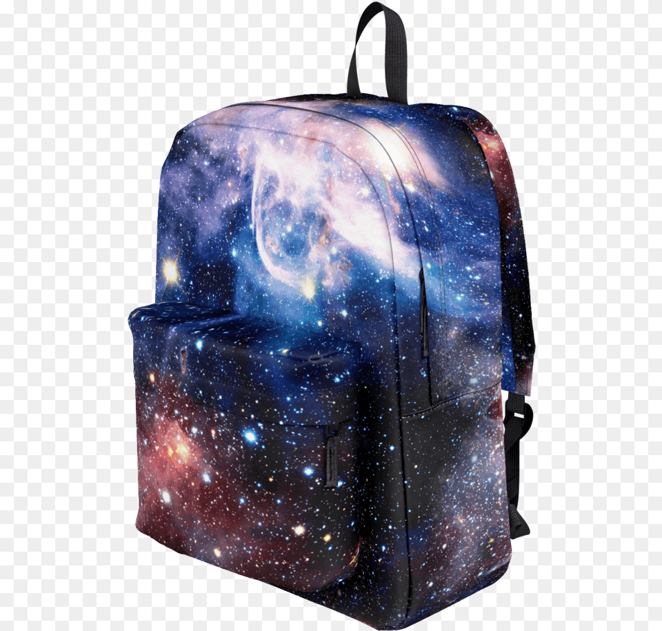 Galaxy Backpack Backpack, Bag, Person Free Transparent Png
