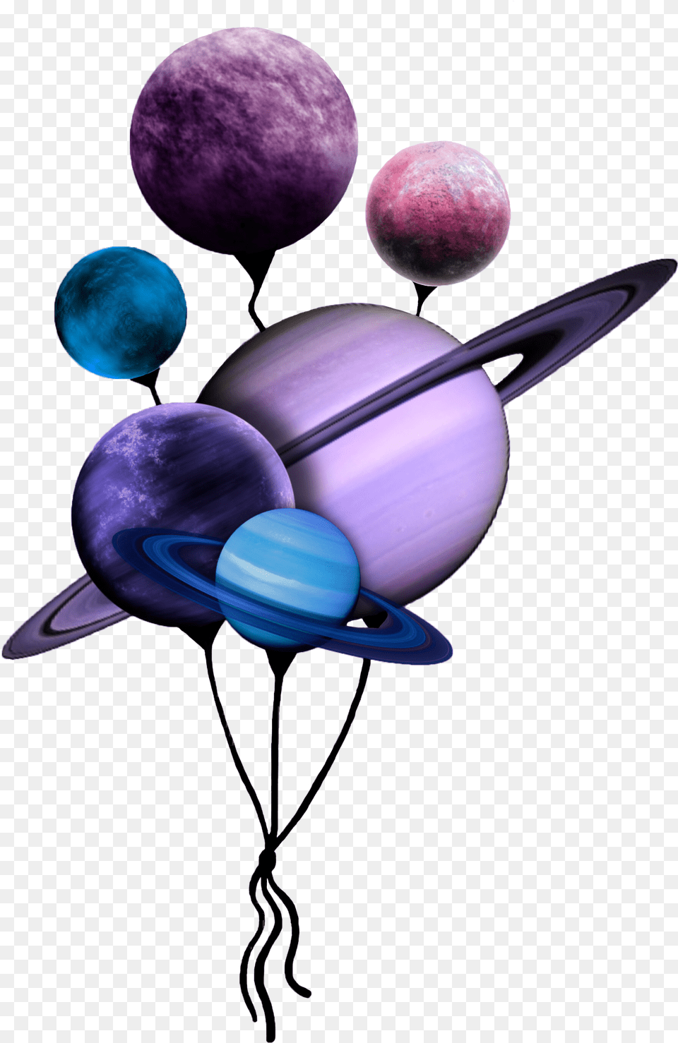 Galaxy Balloon Transparent, Astronomy, Outer Space, Planet, Moon Free Png