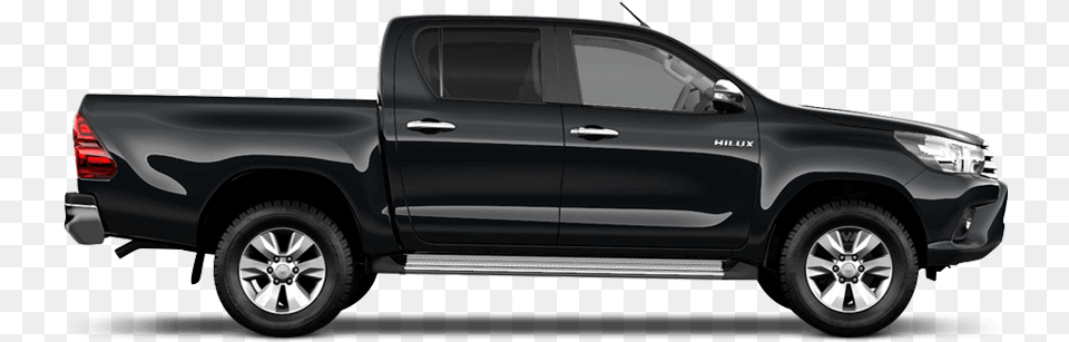 Galaxy Black Toyota Hilux Toyota Hilux Active Black, Pickup Truck, Transportation, Truck, Vehicle Free Png