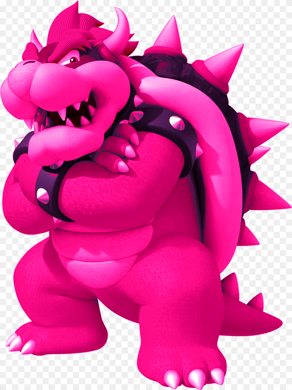 Galaxy Bowser King Koopa Mario, Purple, Toy, Accessories, Art Free Png