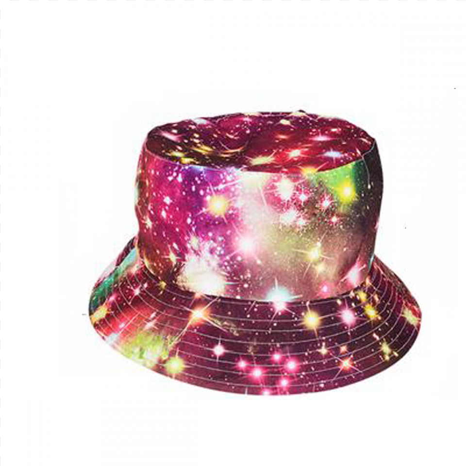 Galaxy Bucket Hat Baseball Cap, Clothing, Purple Free Transparent Png