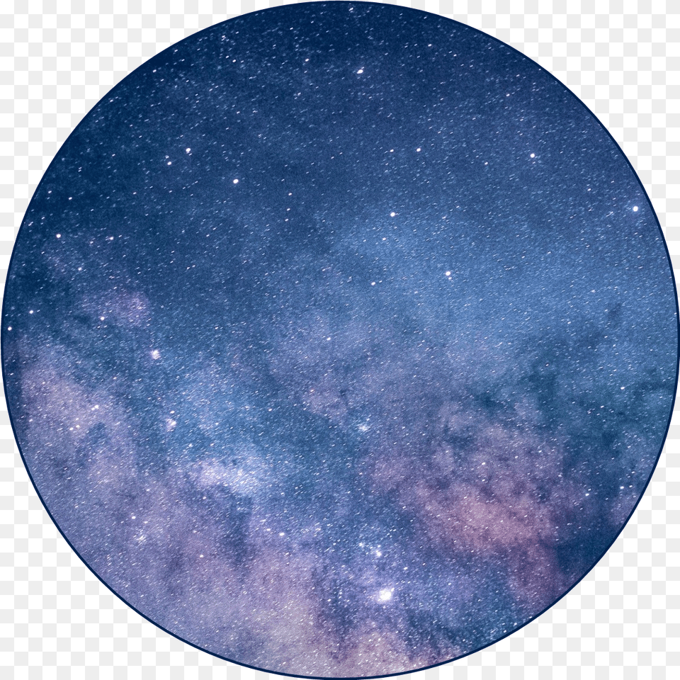 Galaxy Circle Transparent Sticker By Kaitlyn 8k Star Wallpapers For Iphone, Nature, Night, Outdoors, Astronomy Free Png