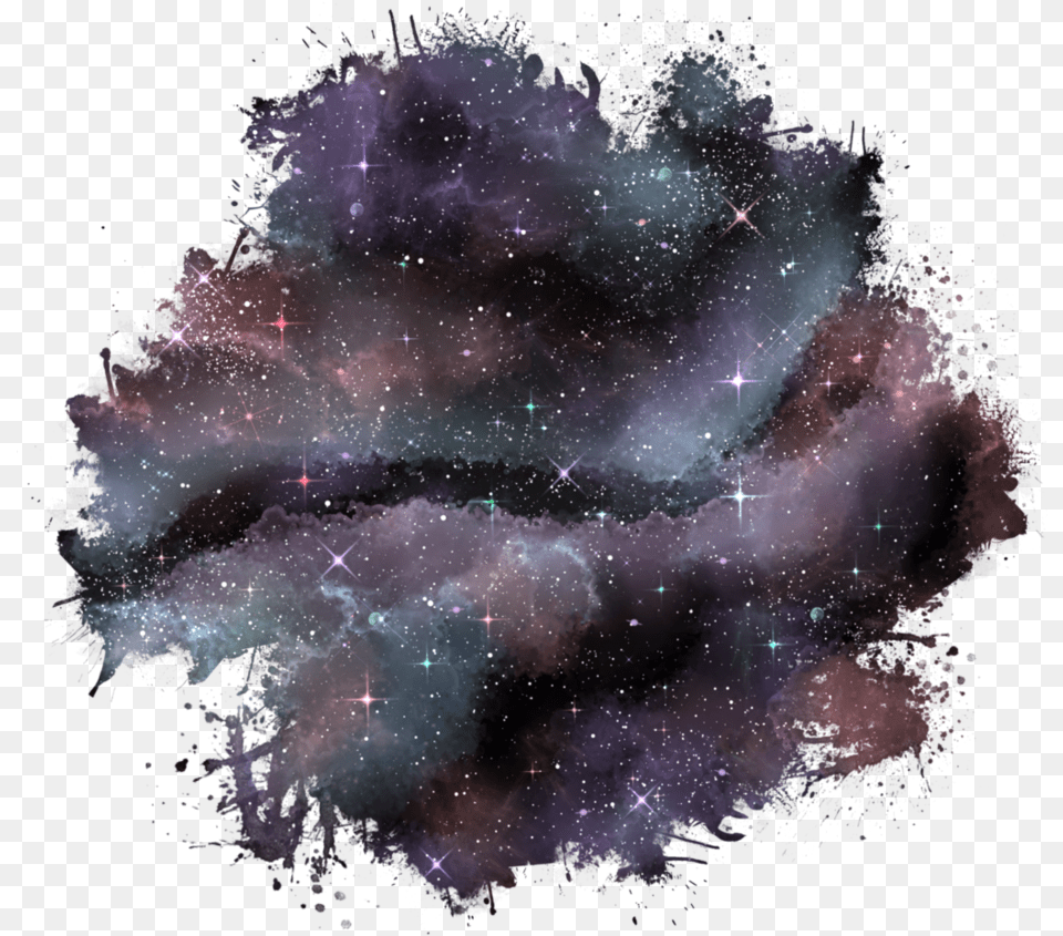 Galaxy Drawing Watercolor Painting Galaxy Watercolor, Astronomy, Nebula, Outer Space, Milky Way Free Png Download
