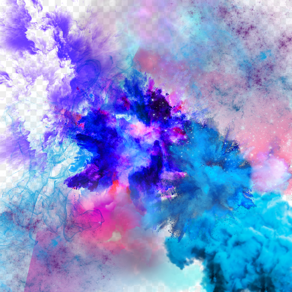 Galaxy Effects Cool Painting, Purple, Dye, Pattern, Art Png Image
