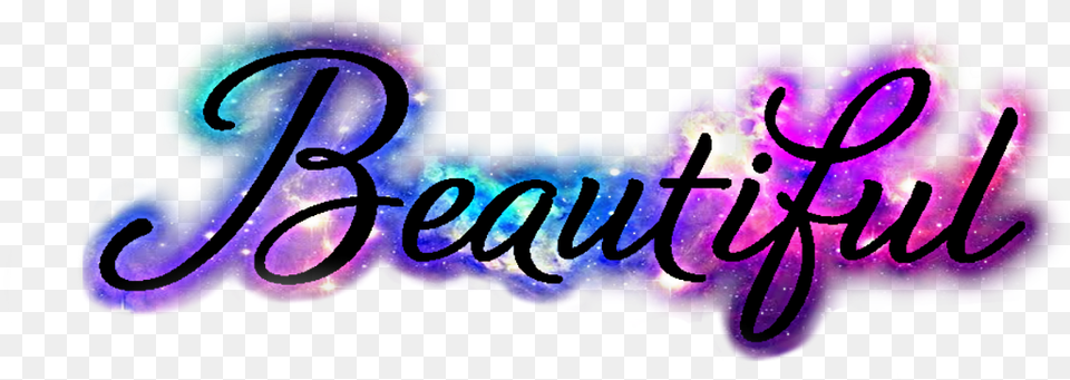 Galaxy Galaxia Beutiful Hermosa Universo Texto Calligraphy, Purple, Text Png