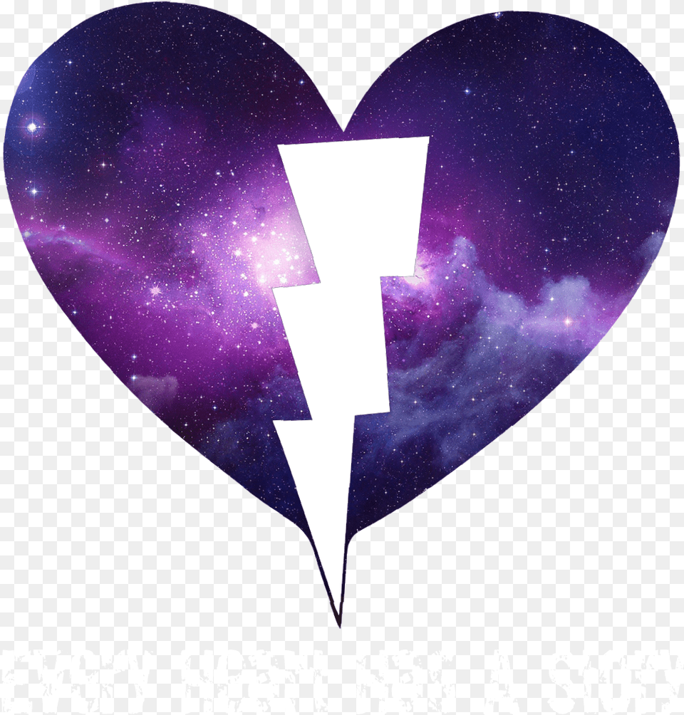 Galaxy Heart Galaxy Hd, Purple, Nature, Night, Outdoors Png Image