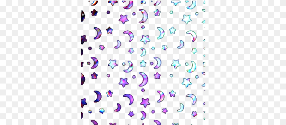 Galaxy Hearts Heart Moon Moons Star Stars Edit Lilac, Paper, Purple, Confetti, Pattern Free Transparent Png